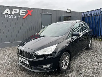Second-hand Ford C-MAX Zetec 120 CP (88 kW) 2016 Negru Monovolum