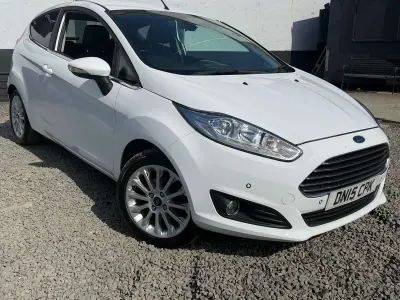 Used Ford Fiesta Titanium X 2015 White Hatchback