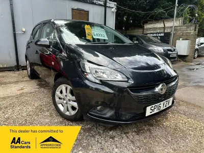Gebraucht Vauxhall Corsa Design Edition 75 PS (55 kW) 2016 Schwarz Kleinwagen