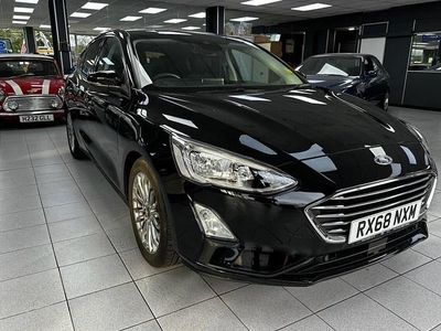 Black Used 2019 Ford Focus Titanium X Hatchback | £10,249 (Fair price)