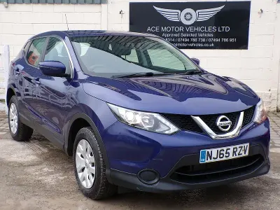 Used Nissan Qashqai Visia 115 HP (84 kW) 2015 Blue SUV