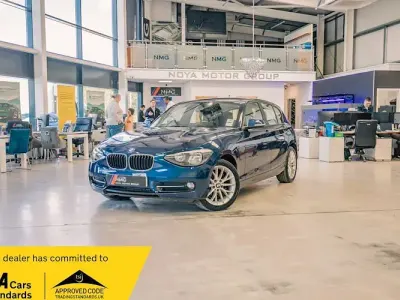Used BMW 116 Sport Line 136 HP (100 kW) 2013 Blue Hatchback