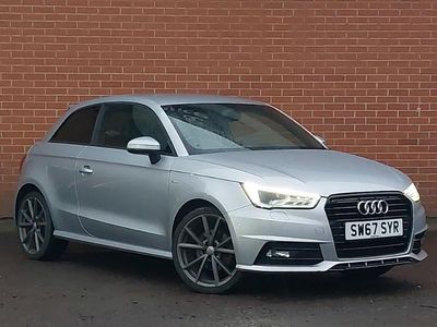 Used Audi A1 Black Edition 150 HP (110 kW) 2017 Silver Hatchback