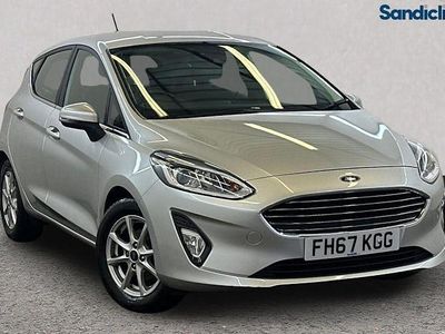 Used Ford Fiesta Zetec 101 HP (74 kW) 2019 Silver Hatchback