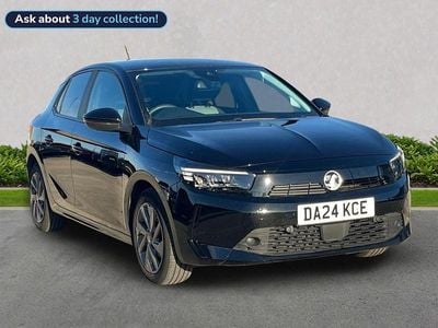 Black Used 2024 Vauxhall Corsa Design Edition Hatchback | £13,699 (Fair price)