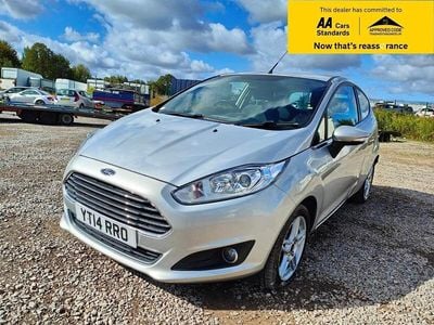 Used Ford Fiesta Zetec 2014 Silver Hatchback