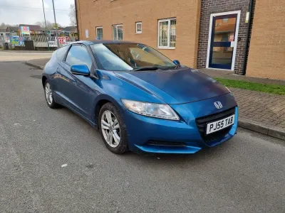 Used Honda CR-Z Hybrid 114 HP (83 kW) 2010 Blue Coupe