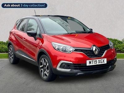 Used Renault Captur Iconic 90 HP (66 kW) 2019 Red  SUV