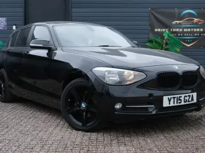 Used BMW 116 Sport Line 2015 Black Hatchback