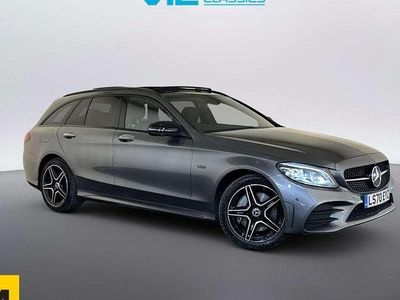 Used Mercedes C300e AMG line 320 HP (235 kW) 2020 Grey Estate