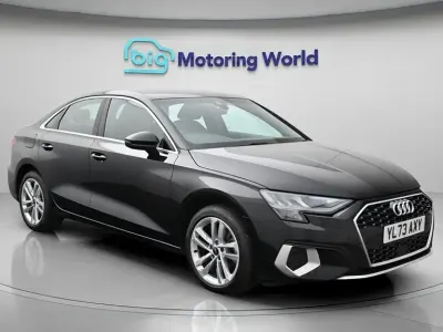 Begagnad Audi A3 Sport 150 HK (110 kW) 2023 Svart Sedan