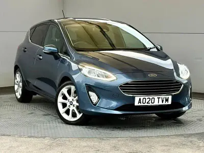 Used Ford Fiesta Titanium X 95 HP (69 kW) 2020 Blue Hatchback