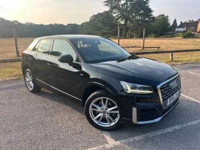 Used Audi Q2 S-Line 115 HP (84 kW) 2018 Black SUV