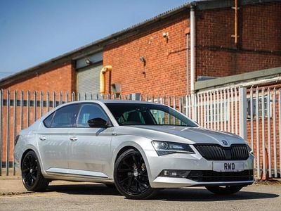 Silver Used 2018 Skoda Superb SportLine Hatchback | £11,495 (Fair price)