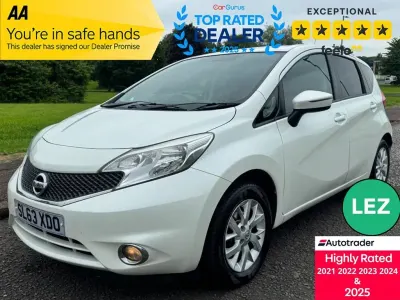 Used Nissan Note Acenta 2013 White Hatchback