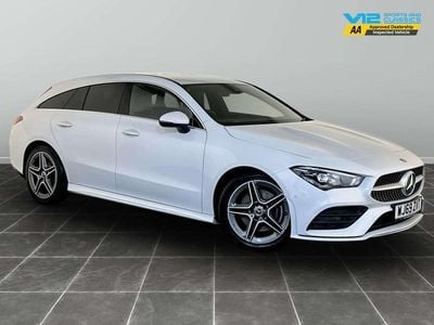 White Used 2019 Mercedes CLA200 Shooting Brake AMG line Estate | £16,395 (Fair price)
