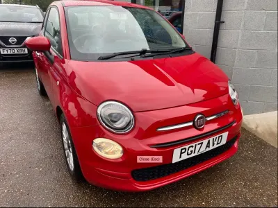 Used Fiat 500 Pop Star 69 HP (50 kW) 2017 Red Hatchback