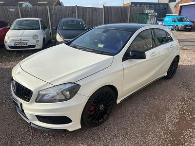 Used Mercedes A220 AMG 2015 White Hatchback