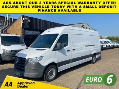 Used Mercedes Sprinter Progressive 150 HP (110 kW) 2021 White Van
