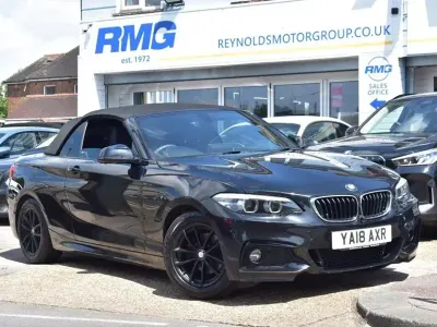 Used BMW 218 M Sport 2018 Black Cabriolet