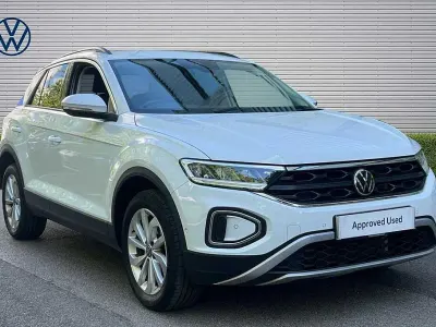 Used VW T-Roc Match 115 HP (84 kW) 2025 White SUV