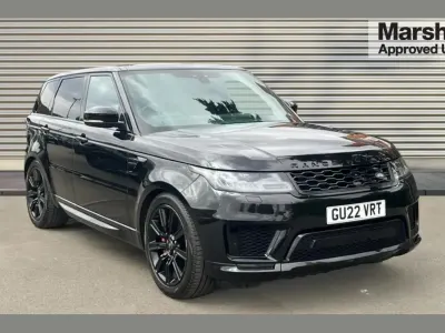 Used Land Rover Range Rover Sport HSE Dynamic 404 HP (297 kW) 2022 Santorini black metallic SUV