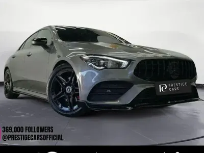Used Mercedes CLA250 AMG line 224 HP (164 kW) 2022 Grey Coupe