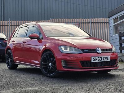 Used VW Golf VII GTD 2013 Red Hatchback
