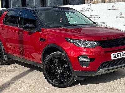 Used Land Rover Discovery Sport HSE 180 HP (132 kW) 2017 Red SUV