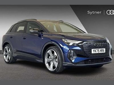 Used Audi Q4 e-tron Black Edition 210 kW (286 HP) 2025 Blue SUV