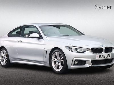 Used BMW 430 M Sport 254 HP (186 kW) 2018 Silver Coupe