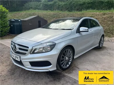 Used Mercedes A200 AMG 136 HP (100 kW) 2014 Silver Hatchback