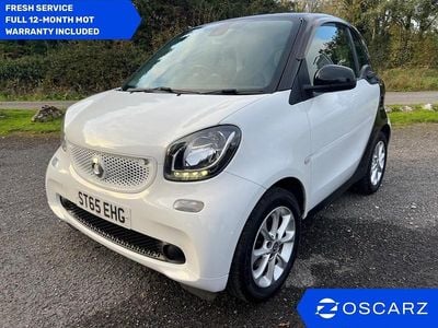 White Used 2015 Smart ForTwo Coupé Passion Coupe | £4,495 (Fair price)