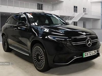 Black Used 2023 Mercedes EQC400 AMG Line Premium SUV | £28,885 (Fair price)