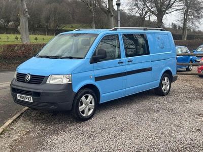 Blue Used 2008 VW T5 Van | £9,995 (A bit pricey)