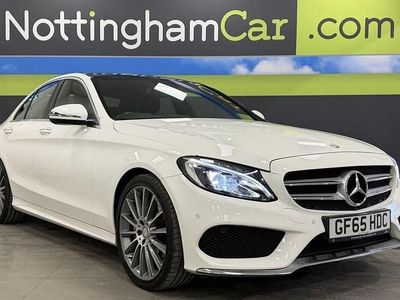 Used Mercedes C200 AMG line 184 HP (135 kW) 2015 White Sedan