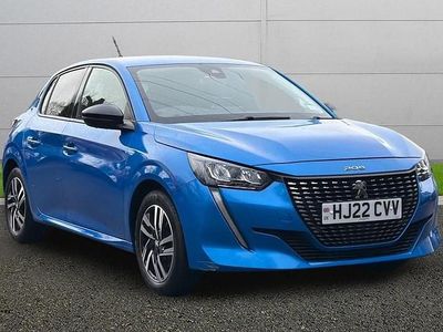 Used Peugeot 208 Allure Premium 2022 Blue Hatchback