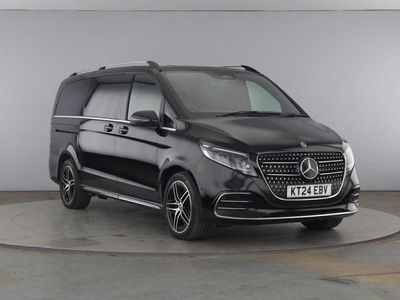 Black Used 2024 Mercedes V220 AMG line MPV | £100,000
