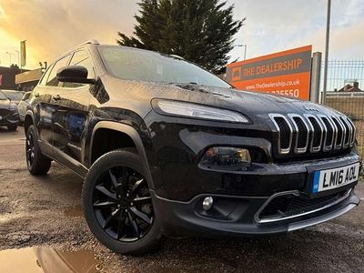 Black Used 2016 Jeep Cherokee Limited SUV | £10,490 (Fair price)