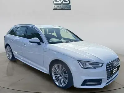 Used Audi A4 S-Line 252 HP (185 kW) 2017 White Estate