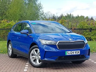 Gebraucht Skoda Enyaq iV Lounge 150 kW (204 PS) 2024 Blau SUV