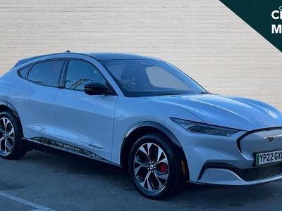 White Used 2022 Ford Mustang Mach-E Extended Range SUV | £26,637 (Fair price)