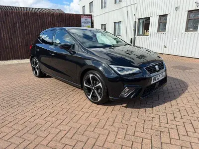 Used Seat Ibiza FR Sport 95 HP (69 kW) 2022 Black Hatchback