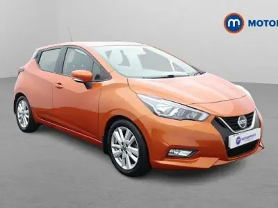 Gebraucht Nissan Micra Acenta 101 PS (74 kW) 2019 Orange Kleinwagen