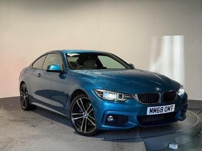 Blue Used 2018 BMW 420 M Sport Coupe | £17,999 (Fair price)