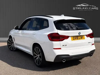Used BMW X3 M Sport 190 HP (139 kW) 2018 White SUV