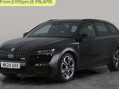 Used Skoda Octavia vRS 245 HP (180 kW) 2024 Black Estate