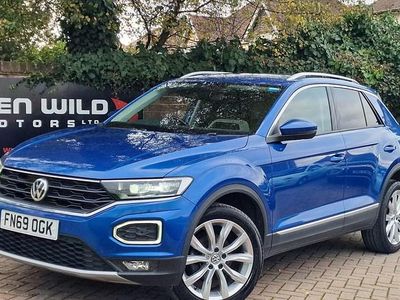 Blue Used 2019 VW T-Roc SEL SUV | £14,990 (Fair price)