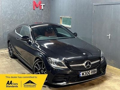 Used Mercedes C300 AMG Line Premium 258 HP (189 kW) 2019 Black Coupe