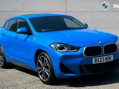 Used BMW X2 M Sport 136 HP (100 kW) 2023 Misano blue metallic SUV